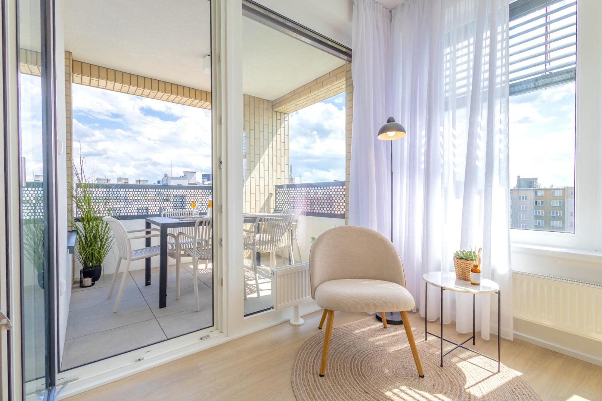 Bright 2Br - 4Th Floor, Balcony, Free Parking By Gravity Prague Apartment Exterior foto